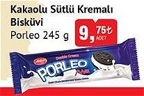 Porleo Kakaolu Sütlü Kremalı Bisküvi 245 g