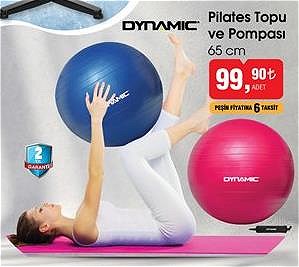 Dynamic Pilates Topu ve Pompası 65 cm