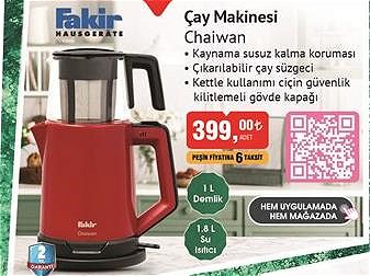 Fakir Chaiwan Çay Makinesi