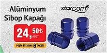 Starcom Alüminyum Sibop Kapağı
