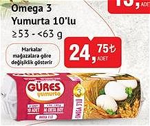 Omega 3 Yumurta 10'lu