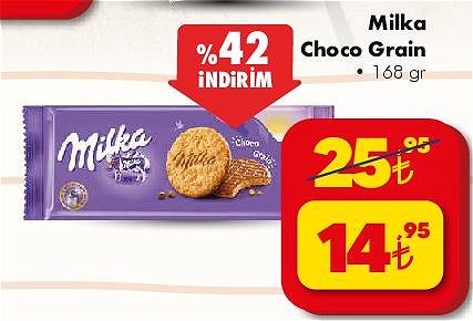 Milka Choco Grain 168 gr