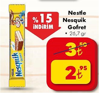 Nestle Nesquik Gofret 26,7 gr