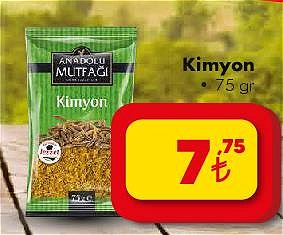 Anadolu Mutfağı Kimyon 75 gr
