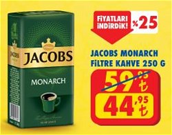 Jacobs Monarch Filtre Kahve 250 g