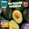 A101 25 Ocak 2024 Kataloğu Avokado Adet 