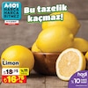 A101 9 Şubat 2024 Kataloğu Limon kg