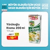 A101 24 Şubat 2024 Kataloğu Yörükoğlu % 15 Yağlı Krema 200 ml