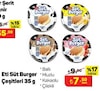 A101 6 Nisan 2024 Kataloğu Eti Sütlü ve Ballı Süt Burger 35 gr