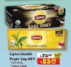 A101 27 Nisan 2024 Kataloğu Lipton Earl Grey 3.2 gr 48'li Bergamotlu Demlik Poşet Çay