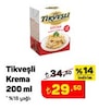 A101 11 Mayıs 2024 Kataloğu Tikveşli 200 ml Krema