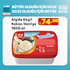 A101 18 Mayıs 2024 Kataloğu Algida Keyif 1800 ml Kakao Vanilyalı Dondurma