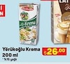 A101 1 Ağustos 2024 Kataloğu Yörükoğlu 200 ml Sıvı Krema