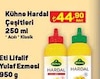 A101 1 Ağustos 2024 Kataloğu Kühne Hardal Çeşitleri 250 ml