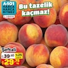 A101 2 Ağustos 2024 Kataloğu Şeftali kg