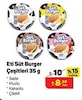 A101 3 Ağustos 2024 Kataloğu Eti Sütlü ve Ballı Süt Burger 35 gr