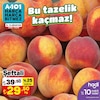 A101 9 Ağustos 2024 Kataloğu Şeftali kg