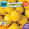 A101 6 Eylül 2024 Kataloğu Limon kg 