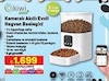 A101 26 Eylül 2024 Kataloğu Kiwi Pets KPF-10570 3 lt Kameralı Akıllı Mama Kabı