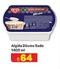 A101 12 Ekim 2024 Kataloğu Algida Sade Dövme Dondurma 1400 ml