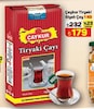 A101 2 Kasım 2024 Kataloğu Çaykur Tiryaki 1 kg Çay