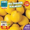 A101 15 Kasım 2024 Kataloğu Limon kg 