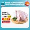 A101 12 Aralık 2024 Kataloğu Poşetli Bütün Piliç kg 