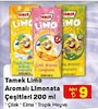 A101 2 Ocak 2025 Kataloğu Tamek Limo Aromalı Limonata 200 ml