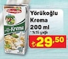A101 16 Ocak 2025 Kataloğu Yörükoğlu % 15 Yağlı Krema 200 ml