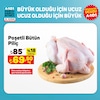 A101 10 Ocak 2025 Kataloğu Poşetli Bütün Piliç kg