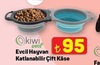 A101 6 Şubat 2025 Kataloğu Kiwi Pets Evcil Hayvan Katlanabilir Çift Kase 