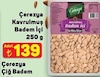A101 6 Şubat 2025 Kataloğu Çerezya Kavrulmuş Badem İçi 250 g 