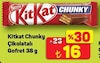 A101 8 Şubat 2025 Kataloğu Nestle Kitkat Chunky Bol Sütlü Çikolatalı Gofret 38 gr
