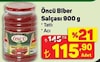 A101 22 Şubat 2025 Kataloğu Öncü Acı Biber Salçası 900 gr