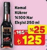 A101 1 Mart 2025 Kataloğu Kemal Kükrer Nar Ekşisi 250 ml