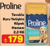 A101 20 Mart 2025 Kataloğu Proline Tavuk Etli 2.2 kg Yetişkin Köpek Maması
