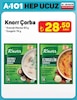 A101 24 Mayıs 2025 Kataloğu Knorr Kremalı Mantar Hazır Çorba 63 gr