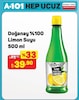 A101 25 Haziran 2025 Kataloğu Doğanay %100 Limon Suyu 500 ml 