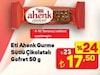 A101 12 Temmuz 2025 Kataloğu Eti Ahenk Gurme Çikolata Kaplı Fındık Kremalı Gofret 50 gr
