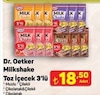 A101 7 Ağustos 2025 Kataloğu Dr.Oetker Milkshake Toz İçecek 3'lü Çeşitleri