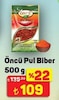 A101 8 Ağustos 2025 Kataloğu Öncü 500 gr Pul Biber
