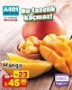 A101 14 Ağustos 2025 Kataloğu Mango Adet (yemeye hazır)
