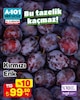 A101 14 Ağustos 2025 Kataloğu Kırmızı Erik kg