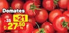 A101 18 Eylül 2025 Kataloğu Domates kg