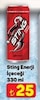 A101 16 Ekim 2025 Kataloğu Sting Kırmızı Meyve Aromalı Enerji İçeceği 330 ml