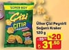 A101 25 Ekim 2025 Kataloğu Ülker Çizi Çıtır Peynirli ve Soğanlı Süper Boy 120 gr