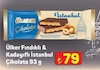 A101 30 Ekim 2025 Kataloğu Ülker İstanbul Fındıklı Çıtır Kadayıflı Fındıklı Sütlü Çikolata 93 gr