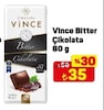 A101 1 Kasım 2025 Kataloğu Vince 80 gr Bitter Çikolata