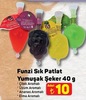 A101 4 Aralık 2025 Kataloğu Funzi Sık Patlat Yumuşak Şeker 40 g 