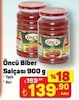 A101 13 Aralık 2025 Kataloğu Öncü Tatlı Biber Salçası 900 gr
